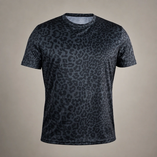 Футболка GIG Coolmax Tactical air Tee. Чорний леопард