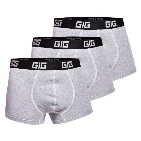 Комплект трусів Dynamic. Сірий, 3 шт