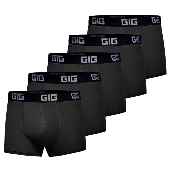 Комплект трусів Dynamic. Колір Чорний, 5 шт