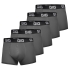 Комплект трусів Dynamic. Колір Темно-Сірий, 5 шт