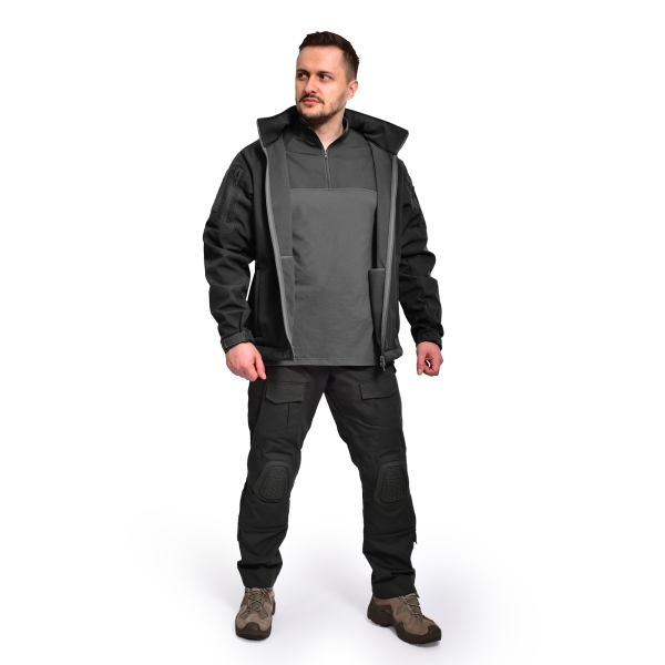 Куртка (Softshell) Shield Storm. Колір Чорний