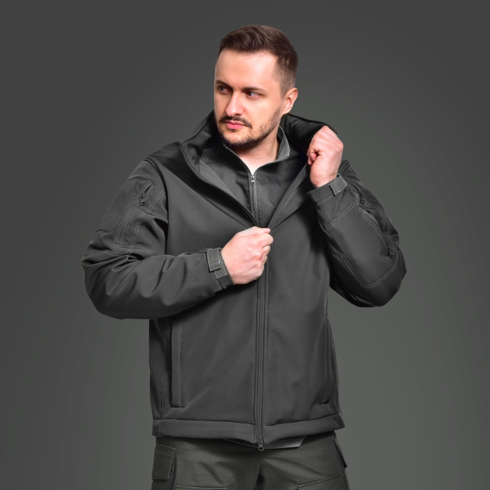 Куртка (Softshell) Shield Storm. Колір Чорний
