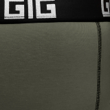 Комплект трусів Zero Gig Ranger Green з чорним контуром, 3 шт