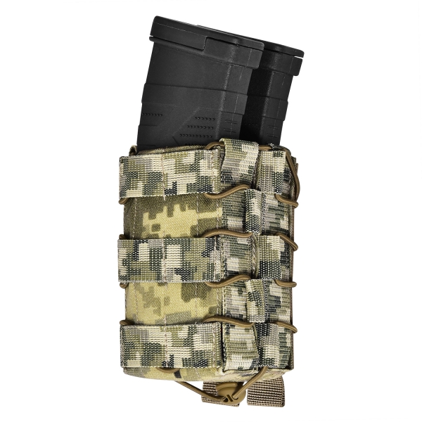 Двойной открытый подсумок для магазинов Stealth D. Cordura 1000. Цвет Пиксель (mm14) Двойной открытый подсумок для магазинов Stealth D. Cordura 1000. Цвет Пиксель (mm14)