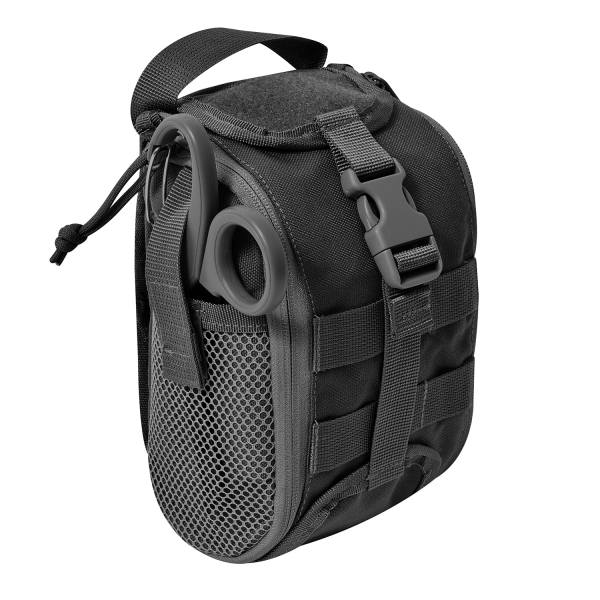 Подсумок-аптечка pro Gig Military Quick-Snap. Cordura 1000. Цвет Черный Подсумок-аптечка pro Gig Military Quick-Snap. Cordura 1000. Цвет Черный