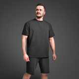 Футболка GIG оверсайз. Чорний