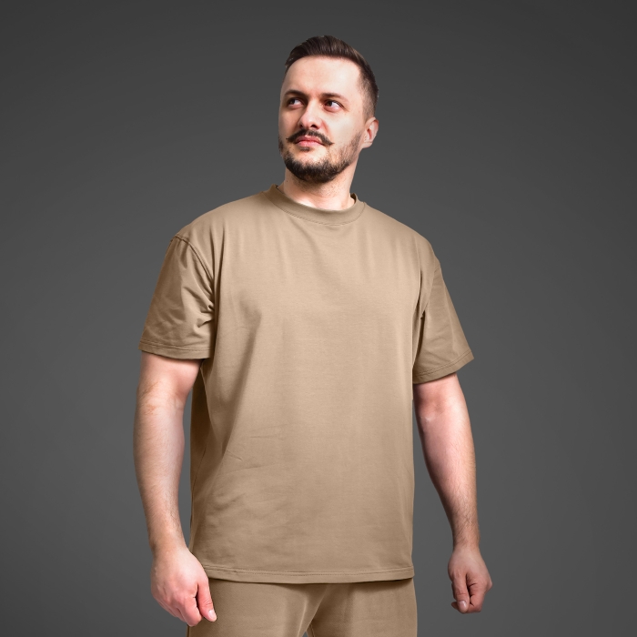 Футболка оверсайз. Колір Койот