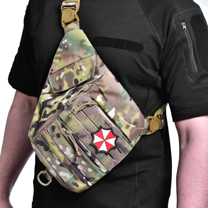 Сумка через плече Gig Military Loki. Мультикам