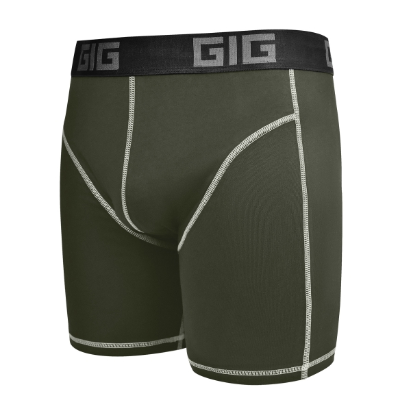 Труси Zero Gig Ranger Green з білим контуром