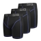 Комплект трусів Zero Gig чорні з синім контуром, 3 шт