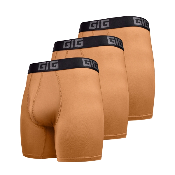 Комплект трусів Dynamic air подовжені. Колір Койот, 3 шт