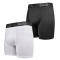 Комплект трусів Dynamic подовжені 2шт. Чорний, Білий
