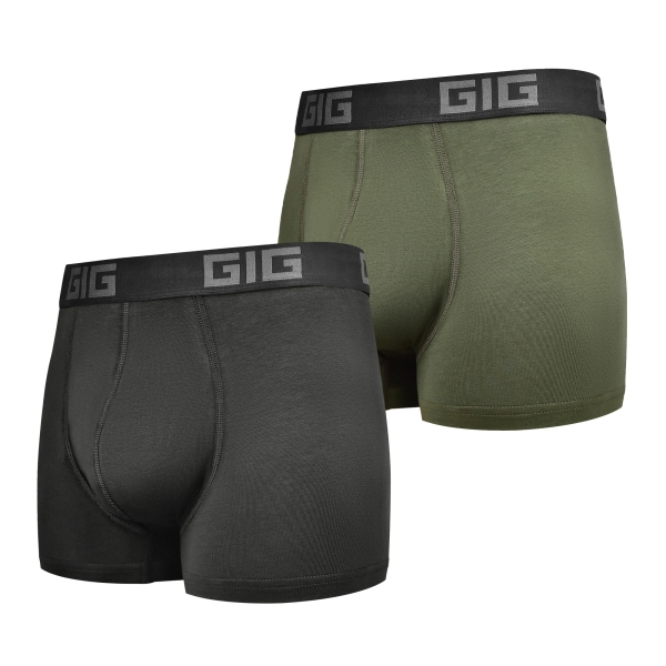 Комплект трусів Dynamic 2шт. Чорний, Олива