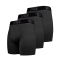 Комплект трусів Dynamic air подовжені. Колір Чорний, 3 шт