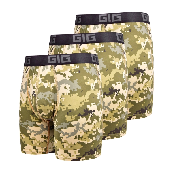 Комплект трусів Dynamic air подовжені. Колір Піксель, 3 шт