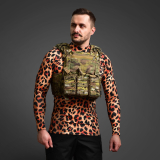 Чоловічий Рашгард GIG. Леопард
