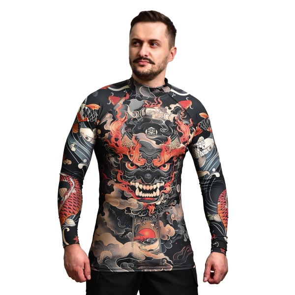 Чоловічий Рашгард GIG Military. Irezumi