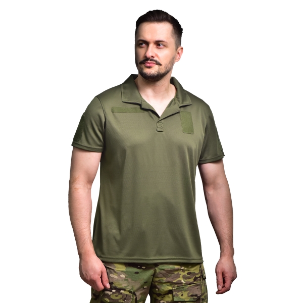 Чоловіче поло Gig Military Delta. Тканина Coolmax. Олива