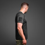 Тактична футболка з велкро GIG Recon. Чорний