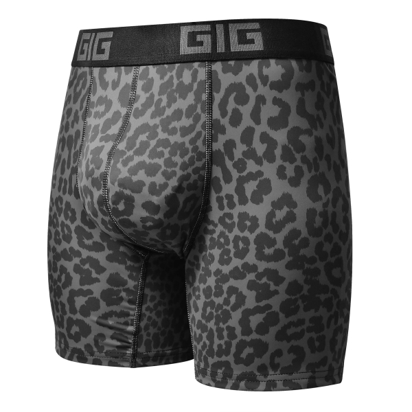 Труси Dynamic подовжені. Чорний леопард