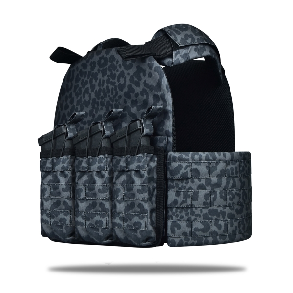 Подарункова плитоноска Чорний леопард