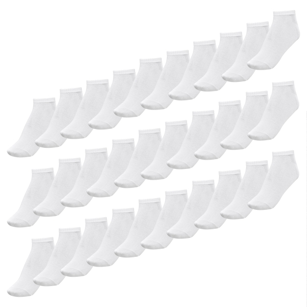 Комплект коротких шкарпеток Gig Military 30 пар. Білі