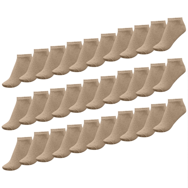 Комплект коротких шкарпеток Gig Military 30 пар. Койот