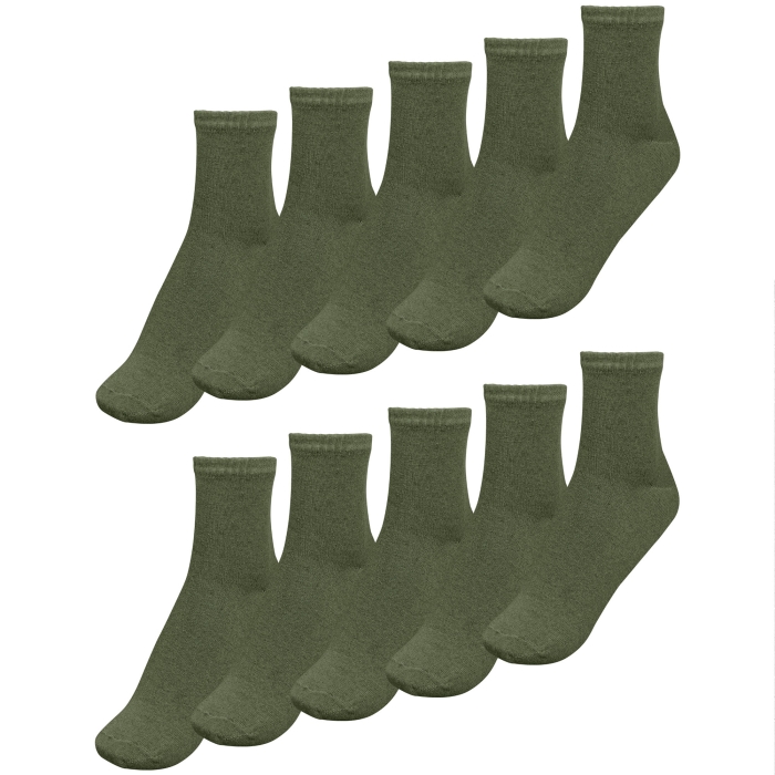 Комплект шкарпеток Gig Military 30 пар. Чорні, Білі, Олива