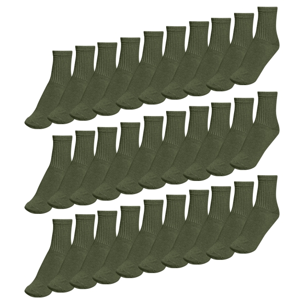 Комплект чоловічих шкарпеток GIG 30 пар. Олива