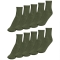 Комплект чоловічих шкарпеток GIG 10 пар. Олива