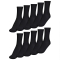 Комплект чоловічих шкарпеток GIG 10 пар. Чорні