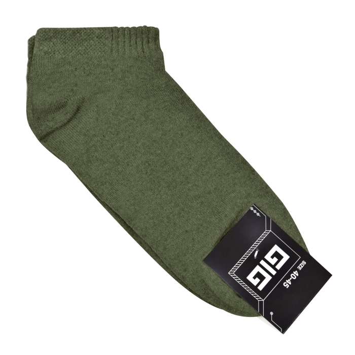 Комплект коротких шкарпеток Gig Military 100 пар. Олива