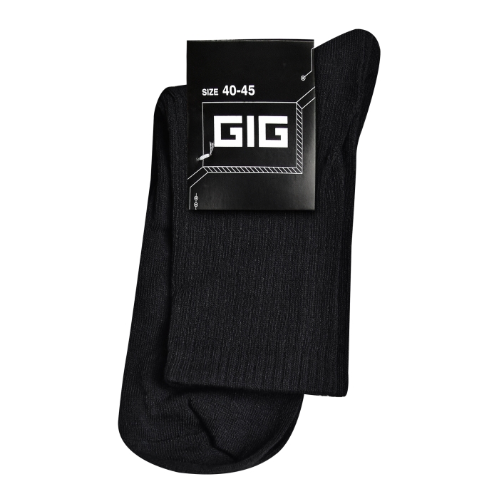 Комплект чоловічих шкарпеток GIG 5 пар. Чорні