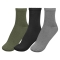 Комплект шкарпеток Gig Military 3 пари. Чорні, Олива, Сірі