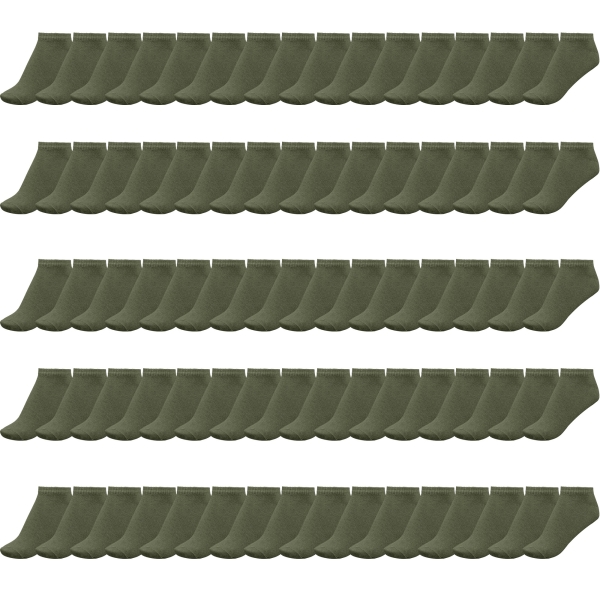 Комплект коротких шкарпеток Gig Military 100 пар. Олива