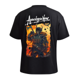 Футболка GIG (Apocalypse Now Viking) Оверсайз. Чорний