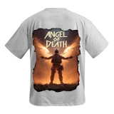 Футболка GIG (Andgel of the Death) Оверсайз. Серый