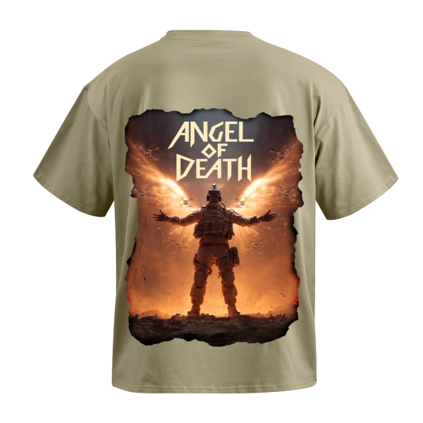 Футболка Andgel of the Death. Олива