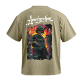 Футболка GIG (Apocalypse Now Warrior) Оверсайз. Олива