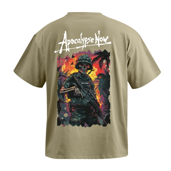 Футболка оверсайз Apocalypse Now Warrior. Колір Олива