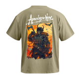 Футболка GIG (Apocalypse Now Viking) Оверсайз. Олива