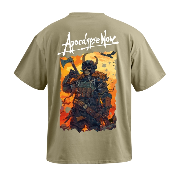 Футболка оверсайз Apocalypse Now Viking. Колір Олива