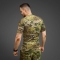 Чоловічий Рашгард GIG Military з коротким рукавом. Мультикам