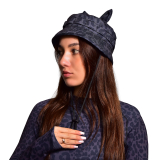 Панама GIG Ranger Ears з вушками. Чорний леопард