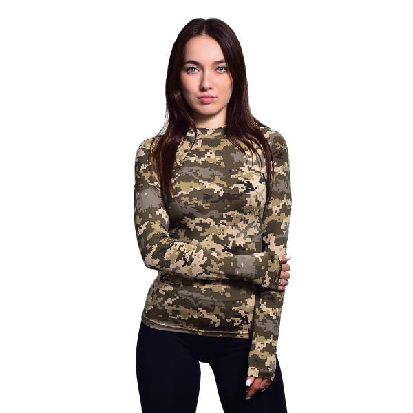 Жіночий Рашгард GIG Military. Піксель
