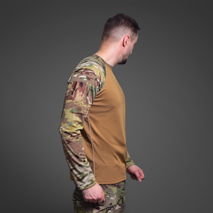 Боевая рубашка Gig Military потоотводная с велкро. Мультикам