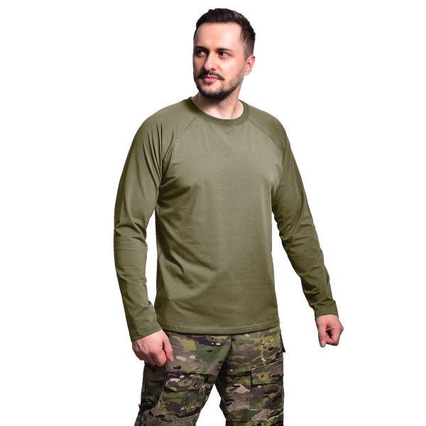 Кофта лонгслів Gig Military. Олива