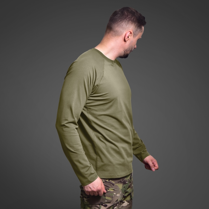 Кофта лонгслив Gig Military. Олива