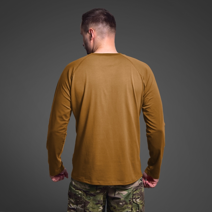 Кофта лонгслив Gig Military. Койот