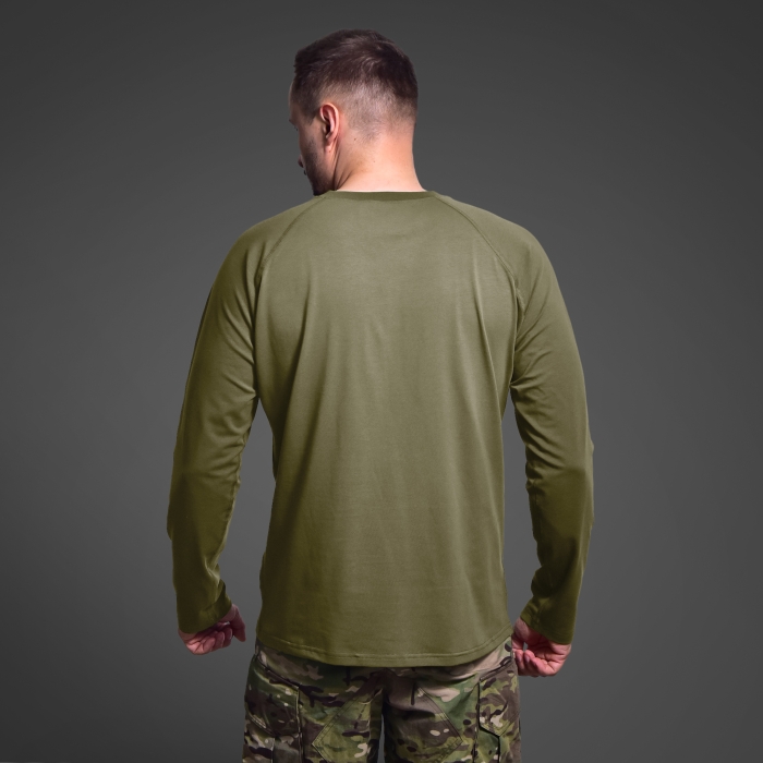Кофта лонгслив Gig Military. Олива